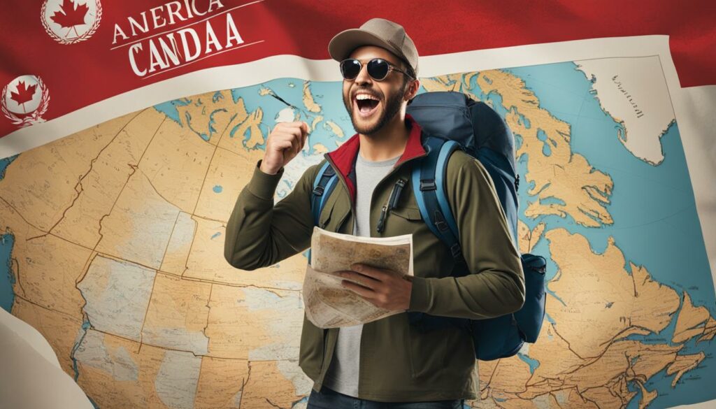 viajar a canada con visa americana